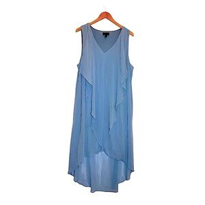 Thalia Sodi Sky Blue High Low Dress